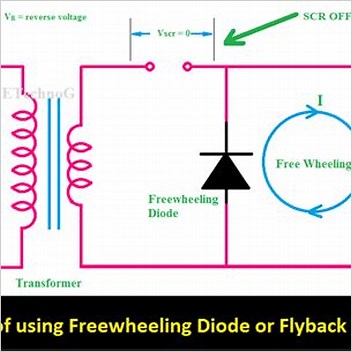 Flyback Diode Free Wheeling Diode